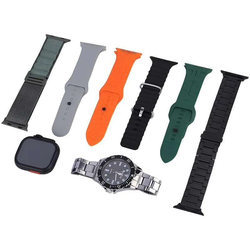 JSYES Smart Watch M74 Max + Analog Watch Combo - Image 2