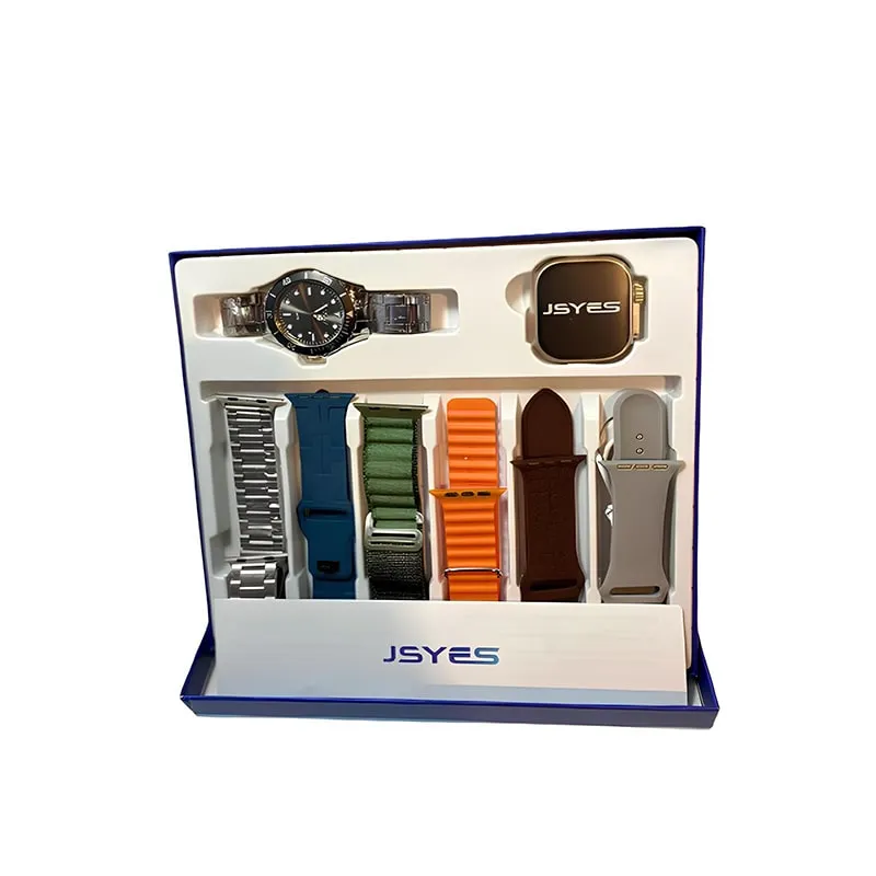 JSYES Smart Watch M74 Max + Analog Watch Combo - Image 4